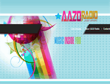 Tablet Screenshot of aazoradio.com
